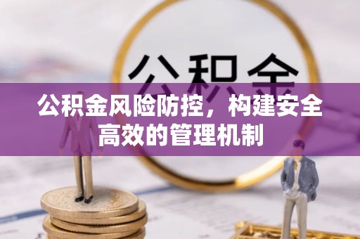 榕江公积金风险防控，构建安全高效的管理机制